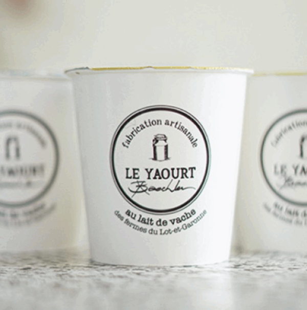 Le yaourt au lait de vache